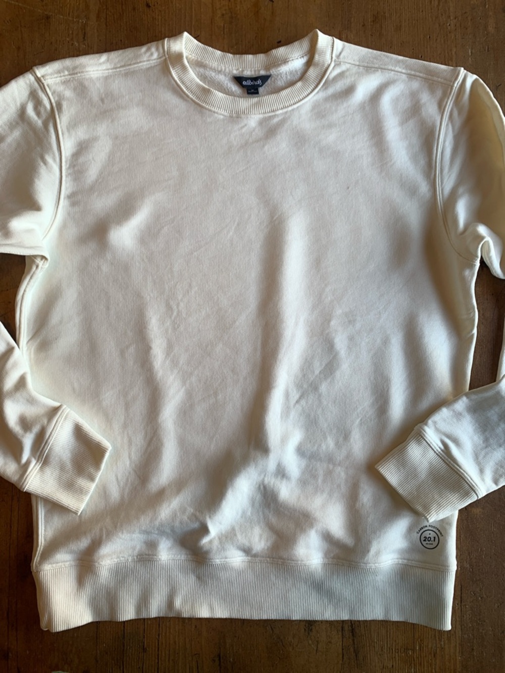 AllBirds Off-White Crewneck Sweatshirt - Picture 6 of 16